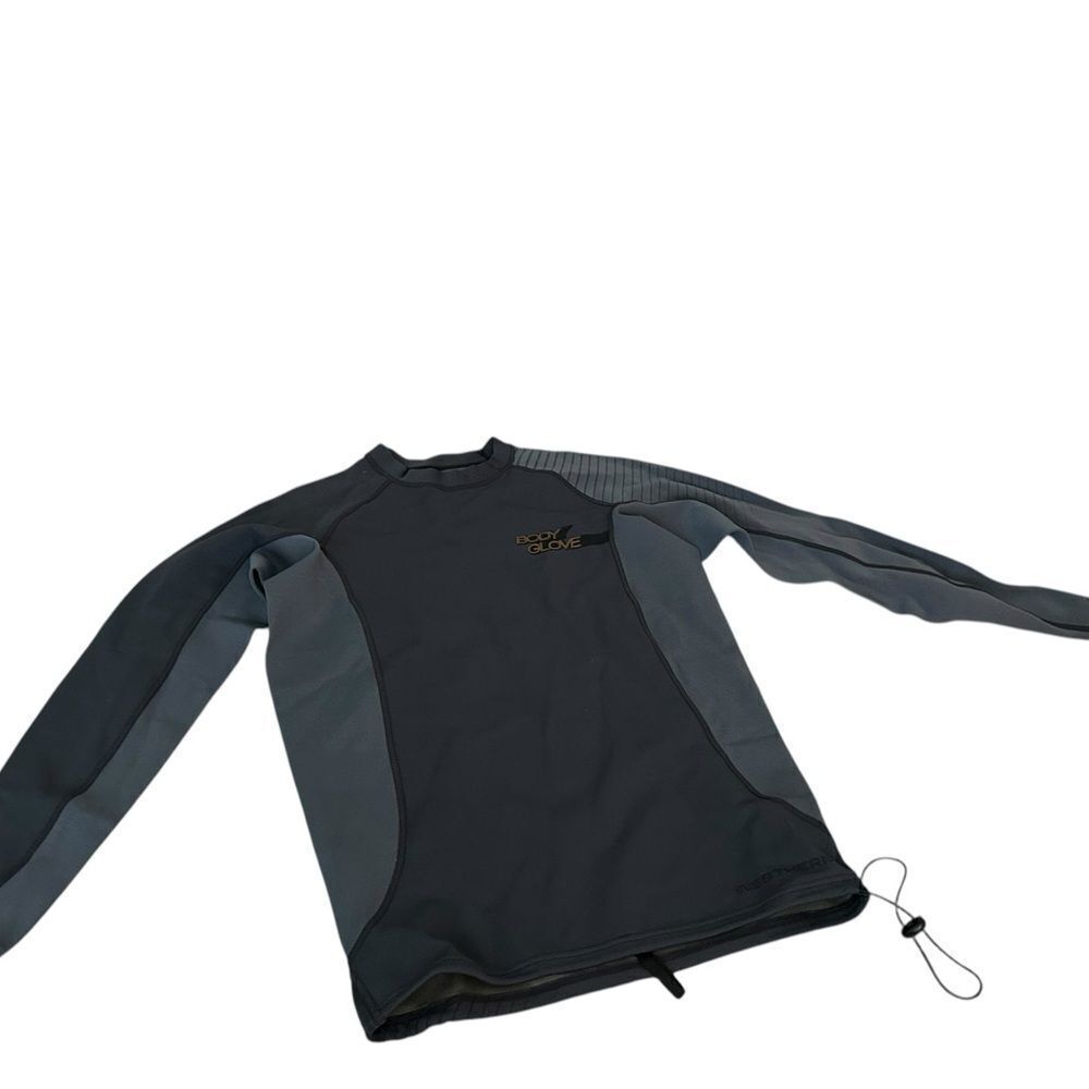 Body Glove Men's Black and Gray Swim Shirt